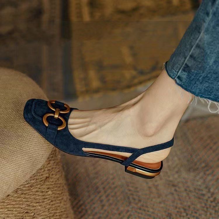 Audrey | Elegant Wildleder-Slingbacks Shoes
