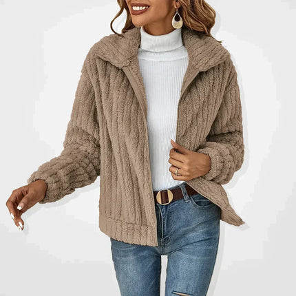 Hannah | CASUAL CARDIGAN Khaki Cardigans