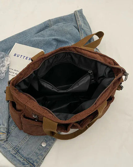 Luz™ | Urban Corduroy Tote Bag