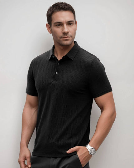 Brunetti | Breathable Polo Shirt Black