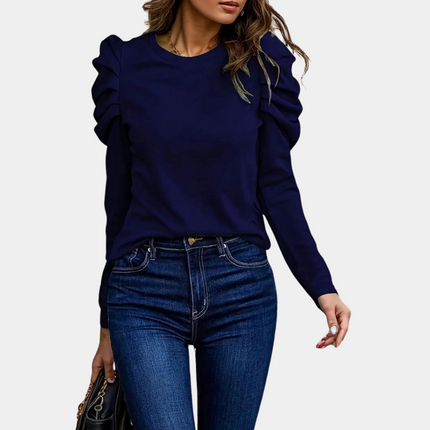 Audrey- Modern Blouse for Women Navy Blue Blazers