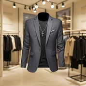Men's Stylish Single-Breasted Blazer Blazer