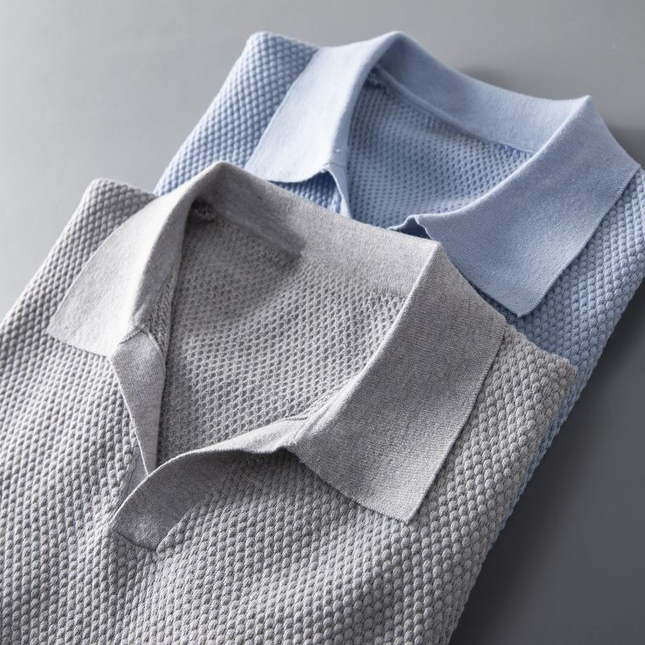 Charles | Peruvian Cotton Polo Shirt Polo Shirts