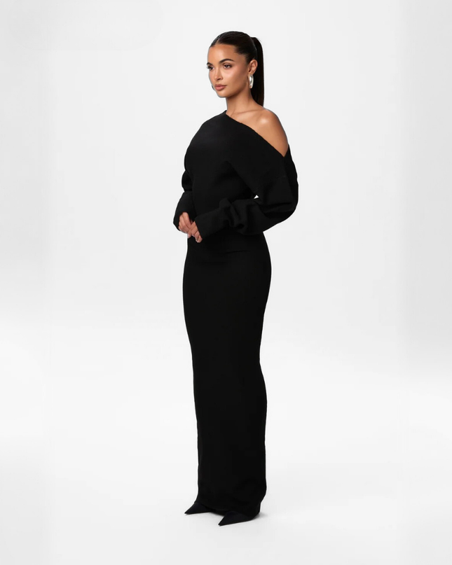 Ciana™ | InvisiShape Off Shoulder Sweater Dress Dresses