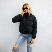 Stylish Lightweight Zipper Jacket Black Zipper Jacket