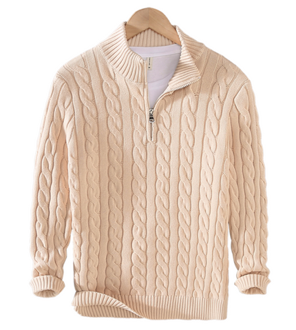 Jaxon | Classy Pullover Beige Pullover/Sweater