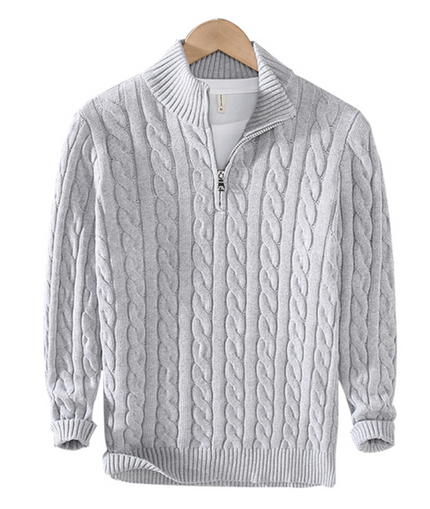 Jaxon | Classy Pullover Grey Pullover/Sweater
