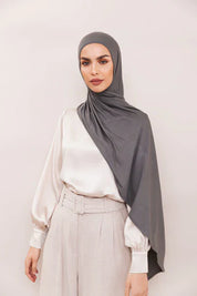 Meriam Hijab Dark Grey women_muslim