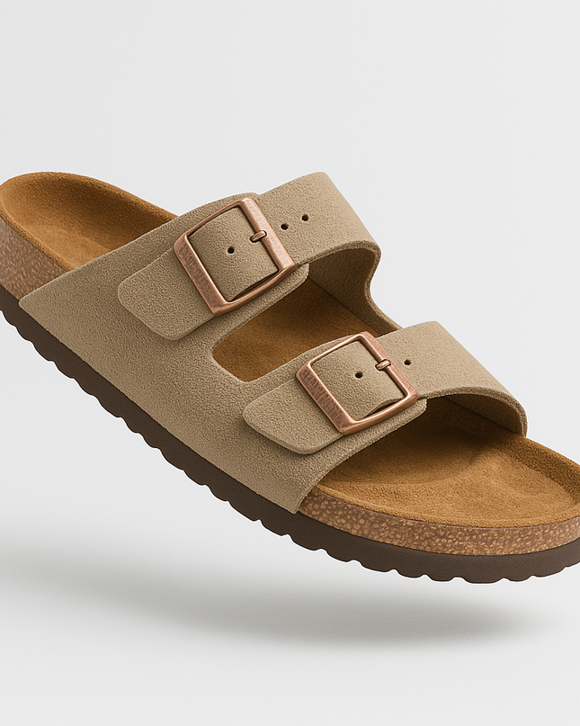 Echo Support Suede Sandals – Unisex Orthopedic Comfort Clogs Sandals