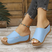 Cleo™ - Summer Wedge Slide Sandals Sandals