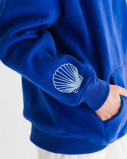 "Hawaii Hibiscus" Hoodie in Oceanic