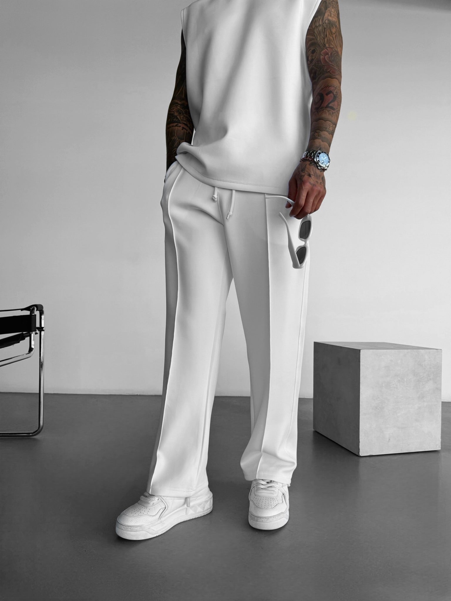 Two‑Piece Bamboo Lounge Set Men Set