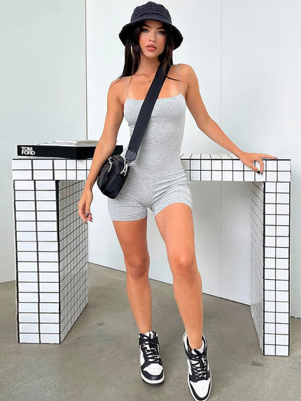 Chloe's Breezy Jumpsuit Gray Jumpsuit