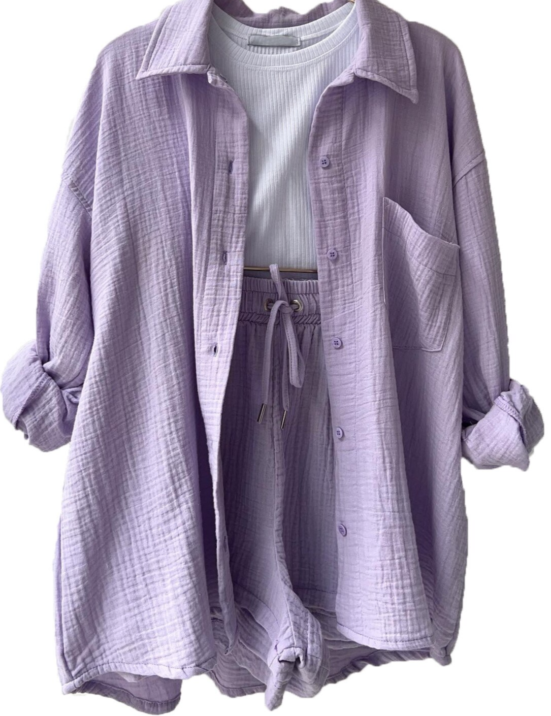Emilia | Cotton Suit for Women Lavendel