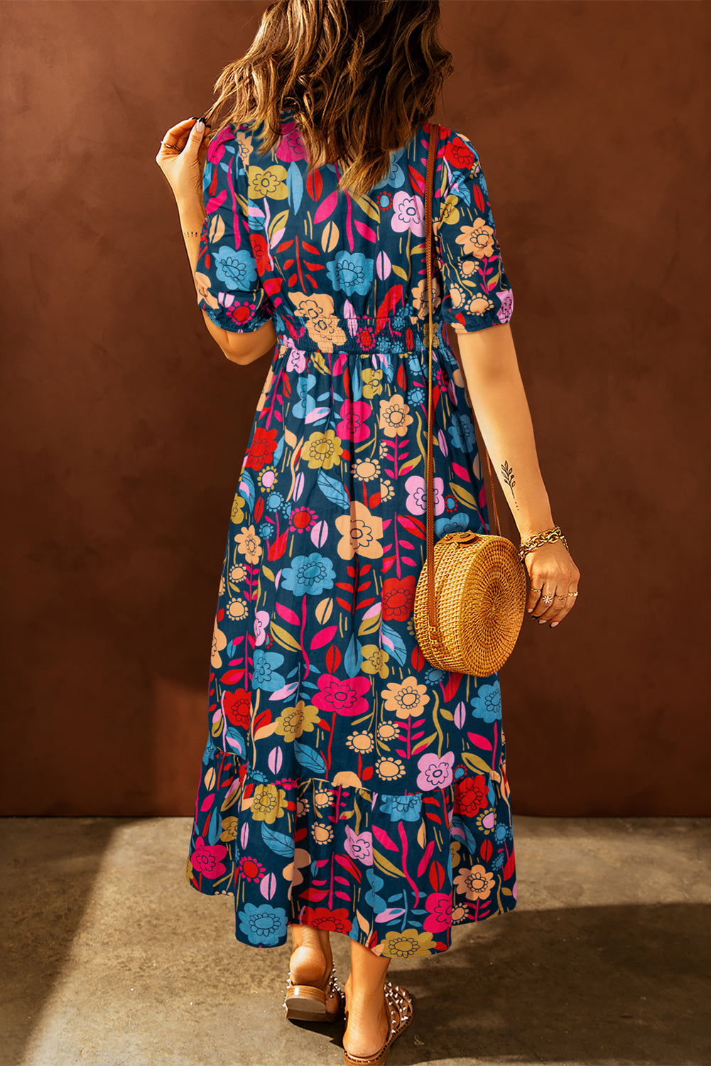 Alegri | Floral Pop Maxi Dress Dresses