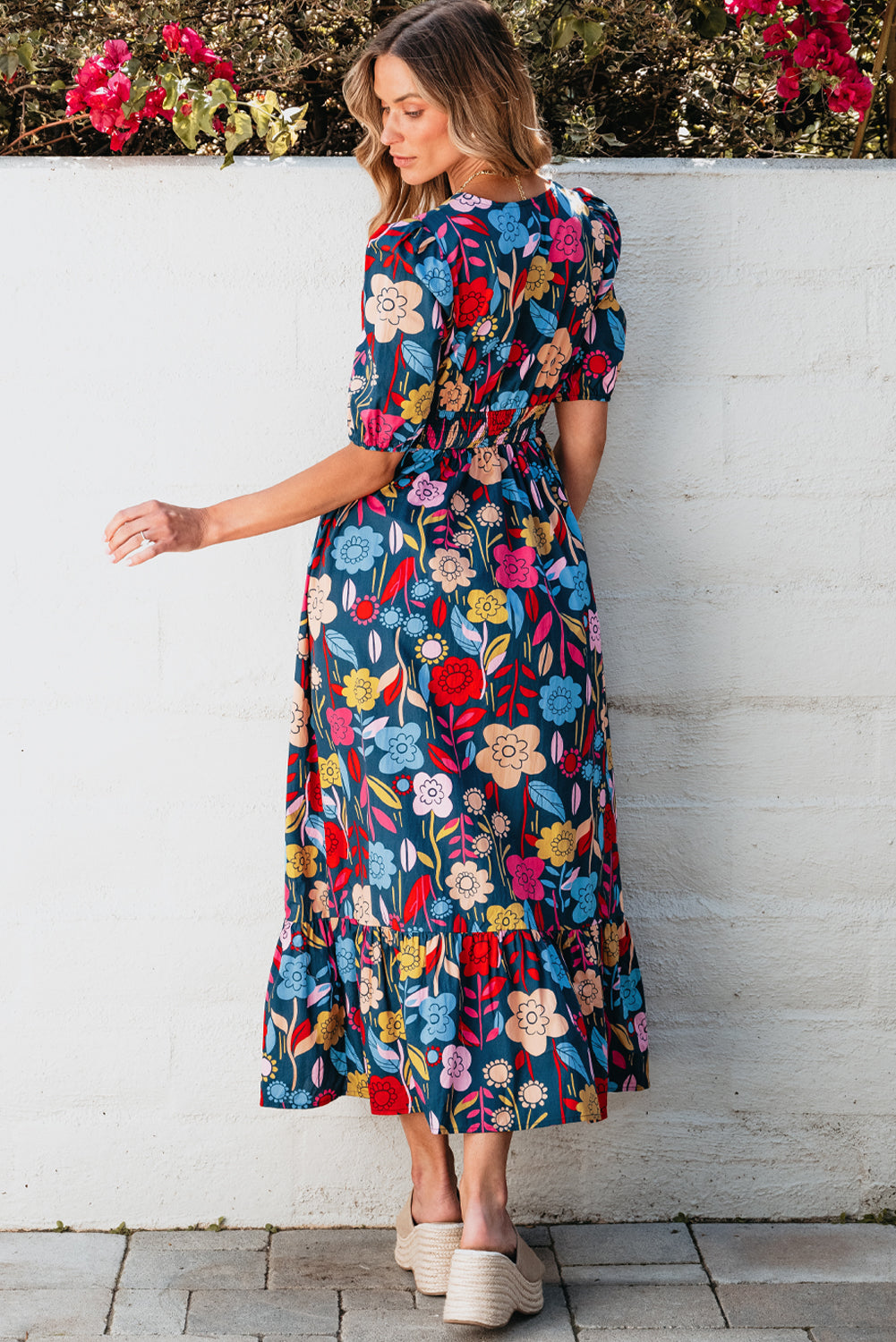 Alegri | Floral Pop Maxi Dress Dresses
