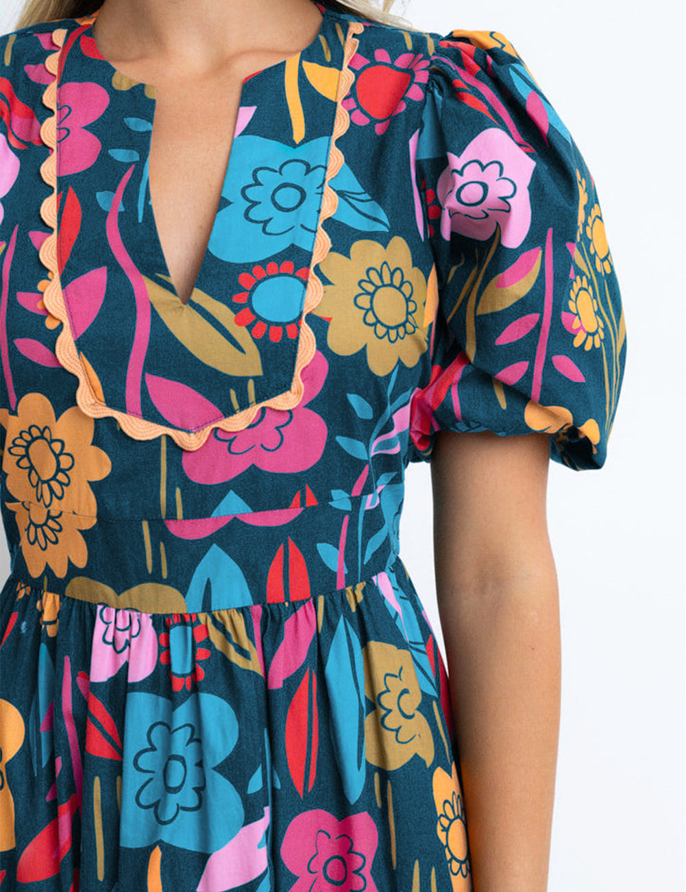 Alegri | Floral Pop Maxi Dress Dresses