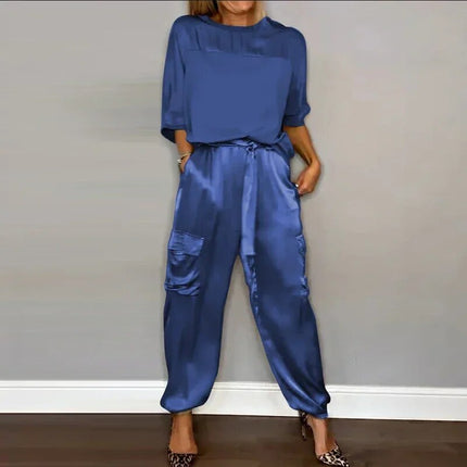 Ally | Two Piece Set Blue