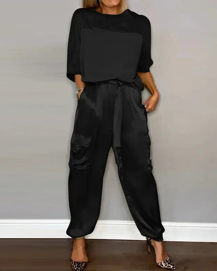 Ally | Two Piece Set Black