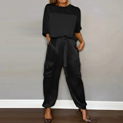 Ally | Two Piece Set Black