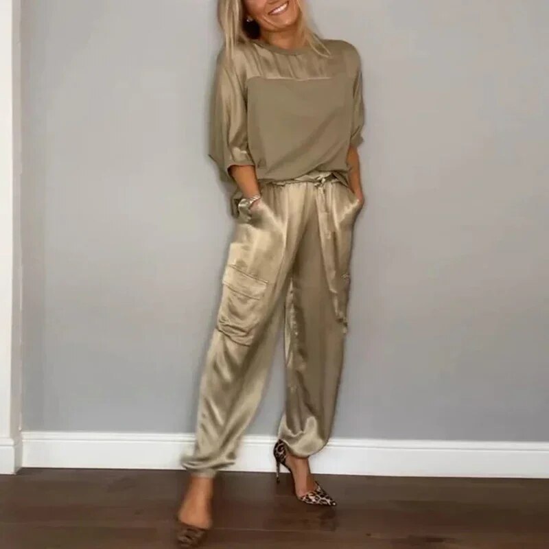 Ally | Two Piece Set Gold