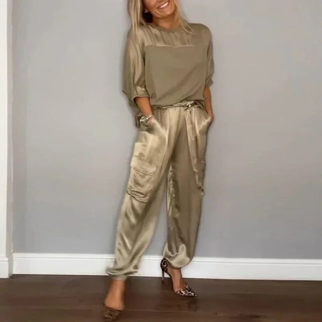 Ally | Two Piece Set Gold