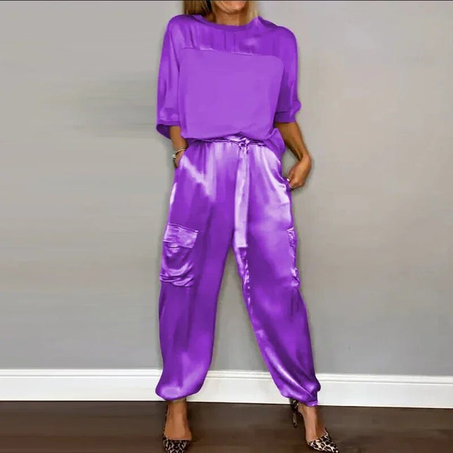 Ally | Two Piece Set Purple