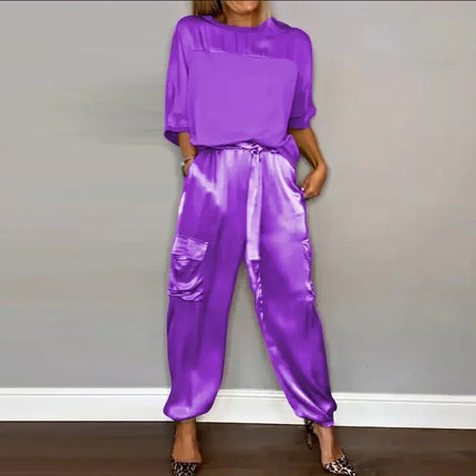 Ally | Two Piece Set Purple