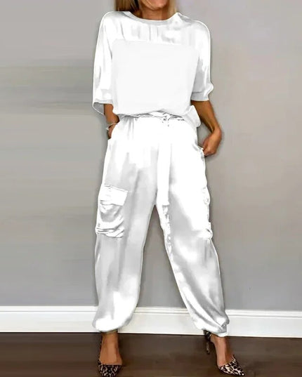 Ally | Two Piece Set White