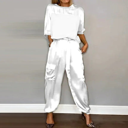 Ally | Two Piece Set White