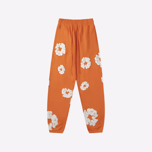 Denim Tear Sweatpants Orange Sweatpants