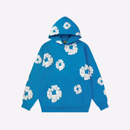 Denim Tears Hoodie Blue Hoodie