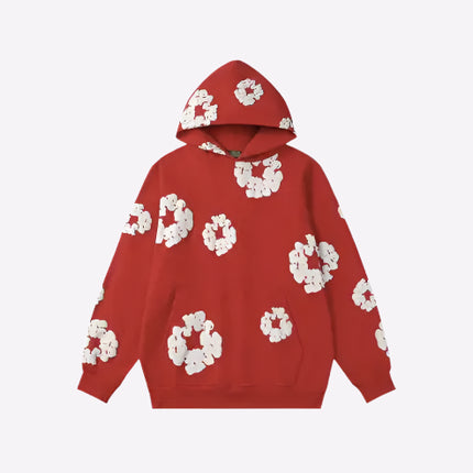 Denim Tears Hoodie Red Hoodie