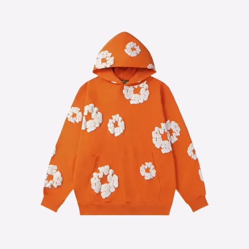 Denim Tears Hoodie Orange Hoodie
