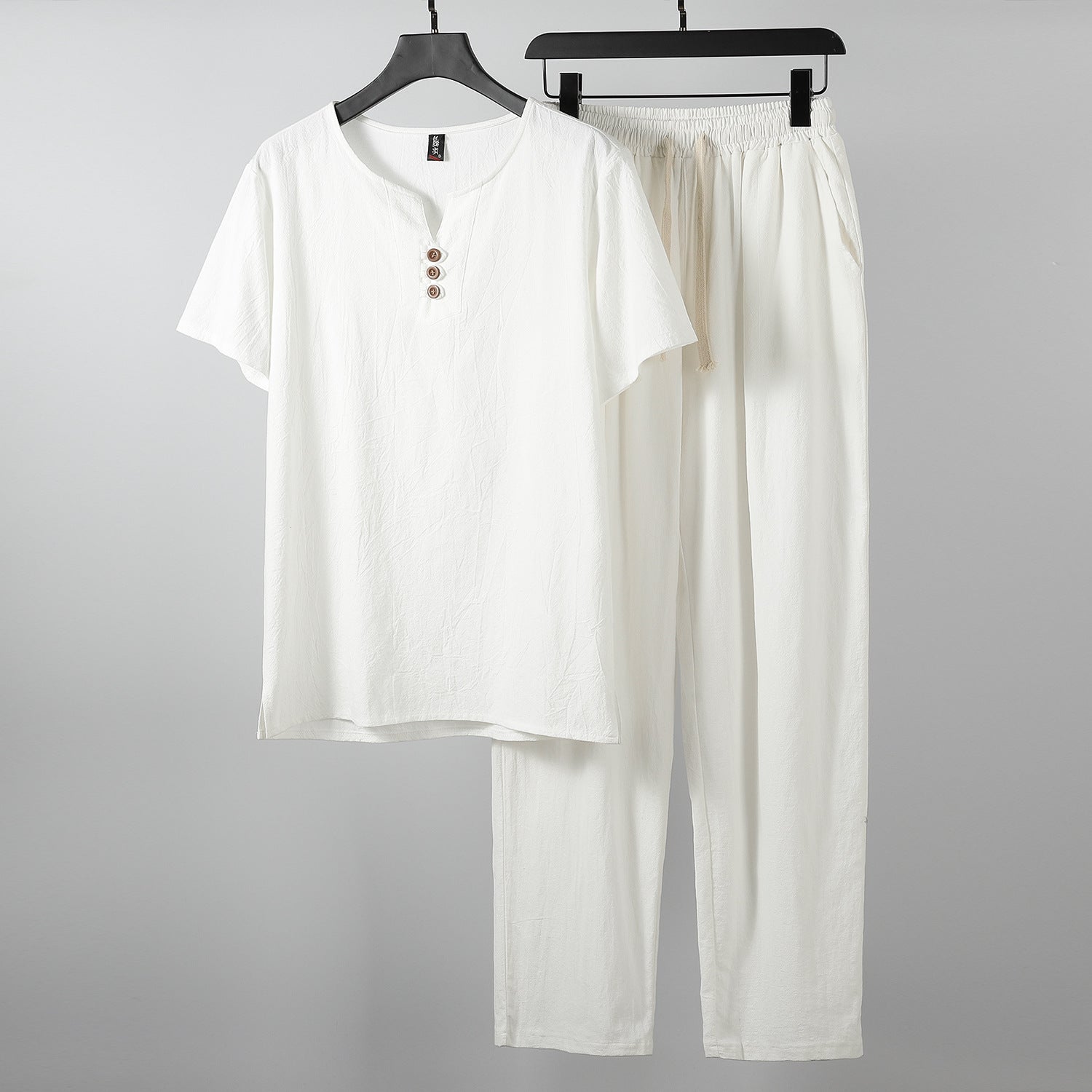 Drift Linen Set White Stamped Men's Clothing
