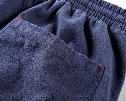 Tidal Linen Trousers Men's Clothing