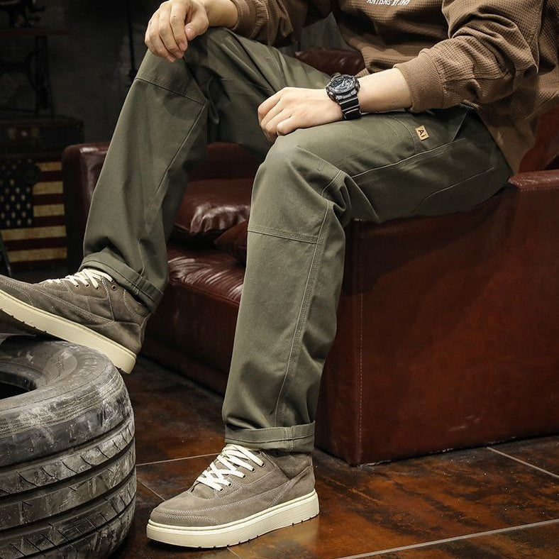 Panel Canvas Pant Men's Clothing