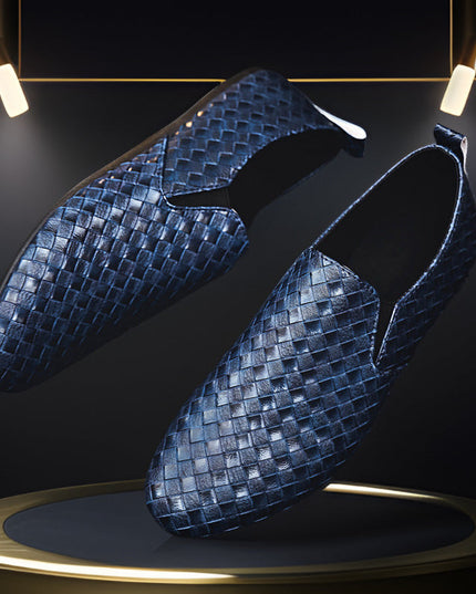 Stock Woven Slip-on Men's Footwear