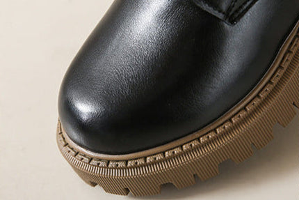 Fleece Lined Combat Boots Women's Footwear