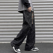 Glitch Textured Pant Men's Clothing