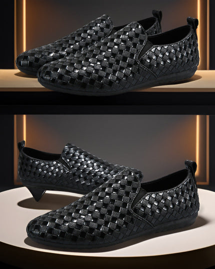 Stock Woven Slip-on Men's Footwear