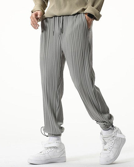 Grove Cotton Trousers Gray Men's Clothing