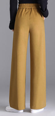 Buttoned Straight Leg Pant Women's Clothing