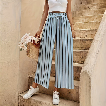 Calypso Wide Leg Pant Light Blue Women's Clothing