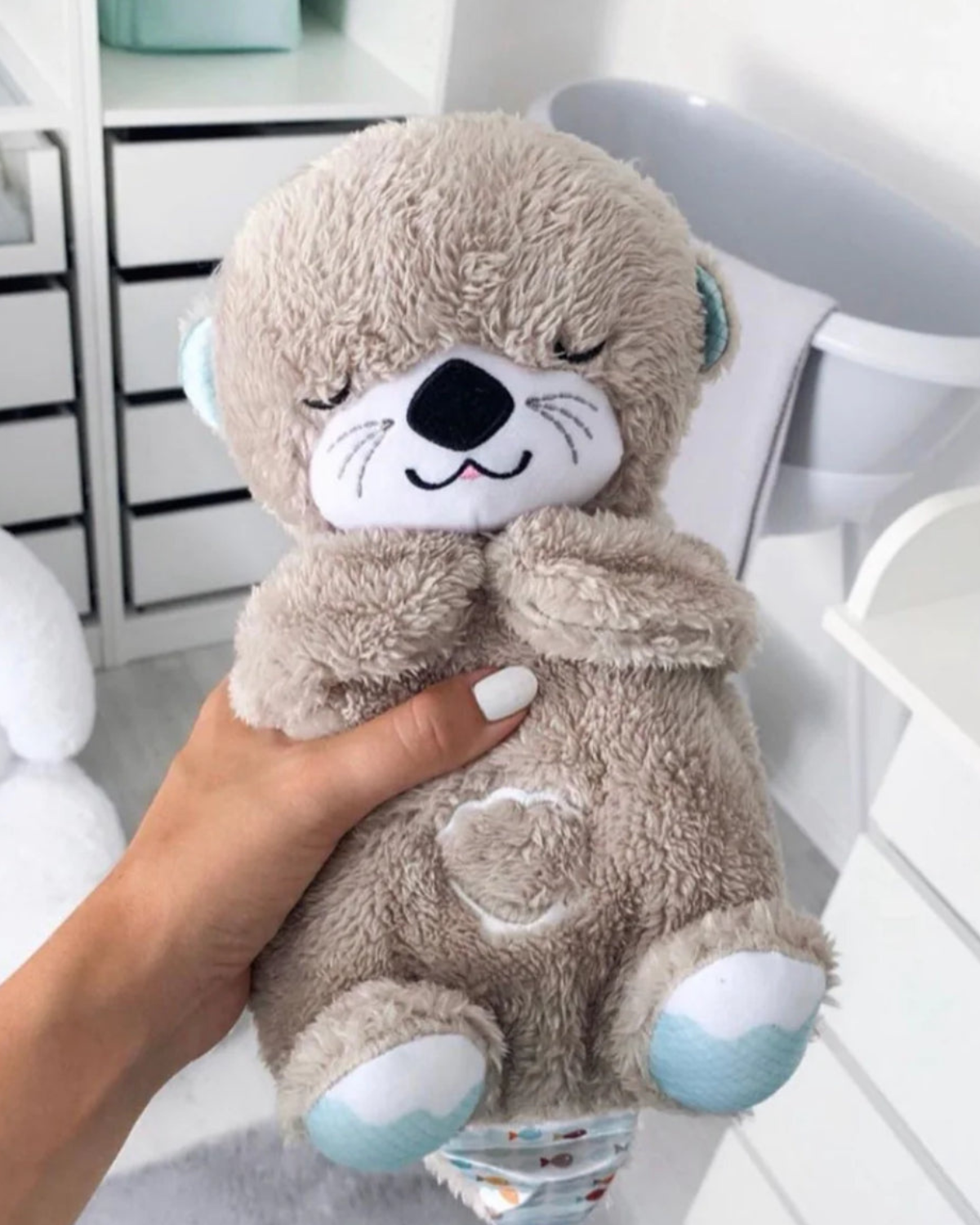 Breathing Otter Teddy - Soothing Sleep Aid Otter Accessories