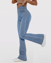 Ruby High-Waisted Jeans Light Blue 0