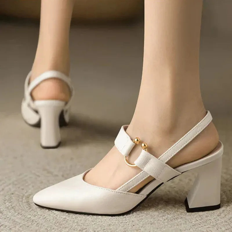 Women’s Orthopedic Heels - Comfort & Elegance Beige High Heels