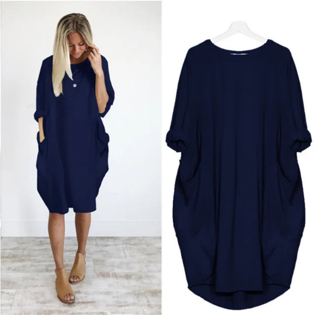Matilda | Elegant Tummy Covering Dress Dress