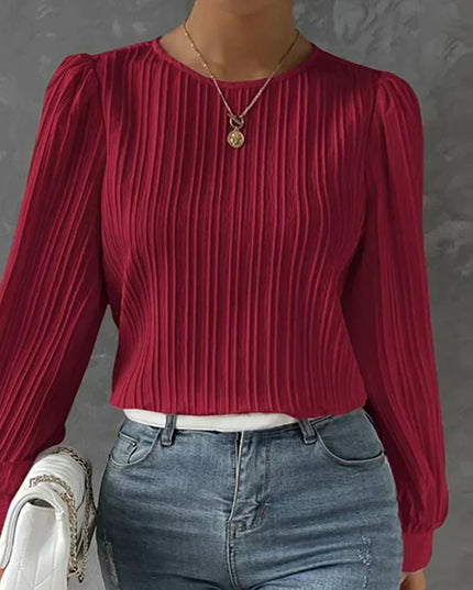 Jayde | Comfy Classic Blouse Red