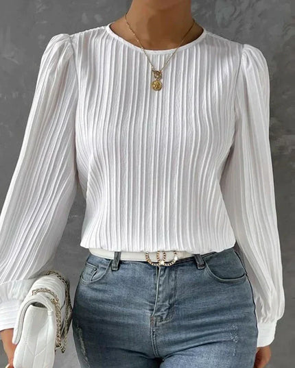 Jayde | Comfy Classic Blouse White